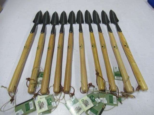 Carbon steel medium long wooden transplanter