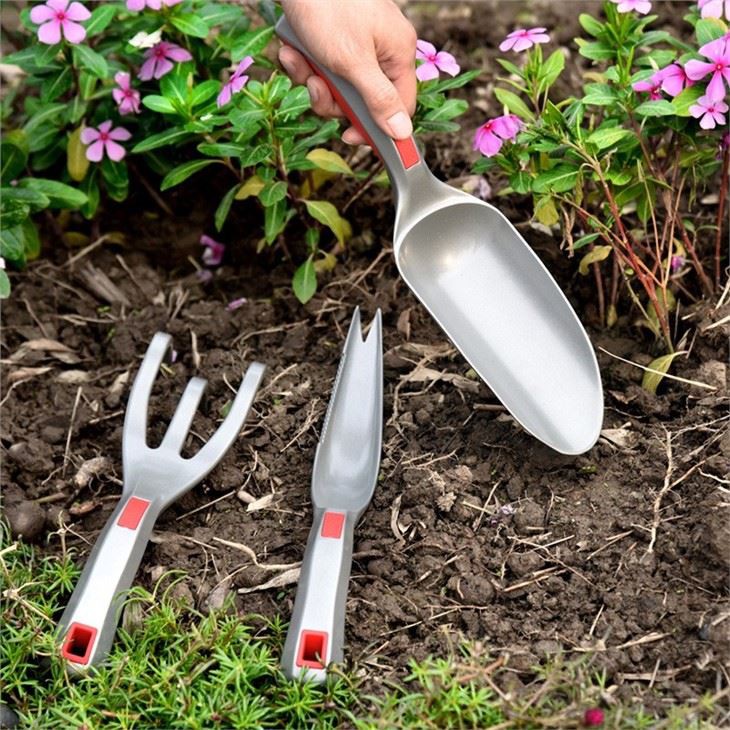 lightweight Aluminum garden trowel set